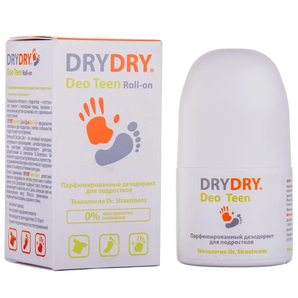 Дезодорант для тіла Драй-Драй Део Тін (DryDry Deo Teen), 50 мл
