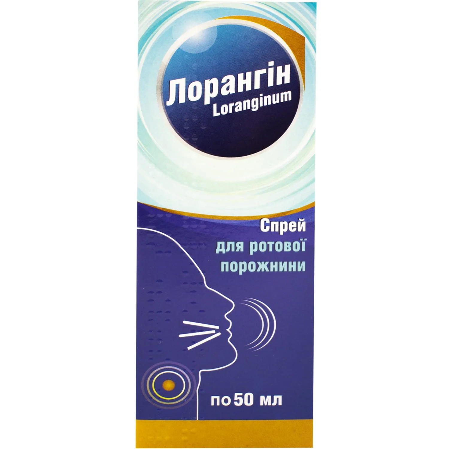 Лорангін спрей для ротової порожнини, 50 мл