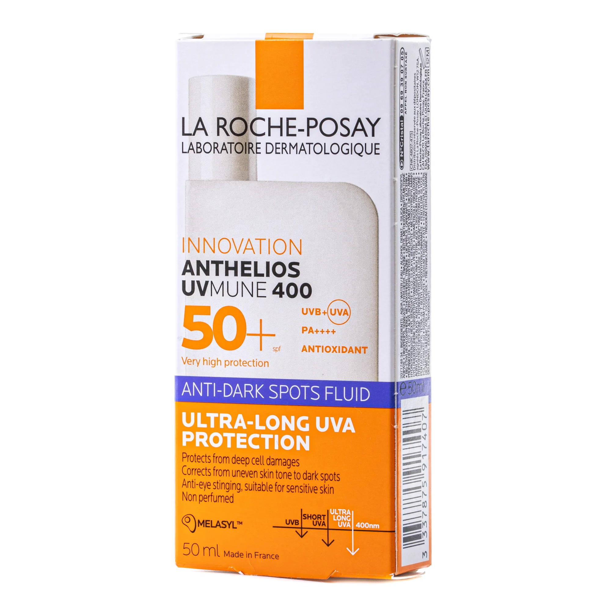 Сонцезахисний гель-крем La Roche-Posay (Ля Рош-Посе) Anthelios XL SPF 50+ матуючий, 50 мл