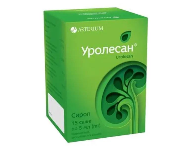 Уролесан сироп у саше по 5 мл, 15 шт.