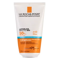 Молочко для кожи лица и тела La Roche Posay (У Рош) Anthelios UVMune 400 солнцезащитное водостойкое SPF50+, 150 мл