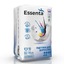 Підгузки для дорослих Essenta+ (Ессента) Normal розмір ХL, 10 шт.