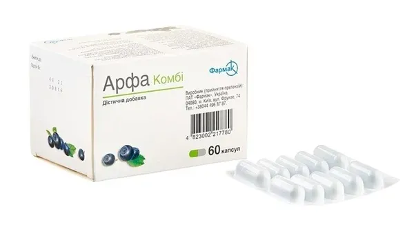 Арфа Комбі капсули, 60 шт.