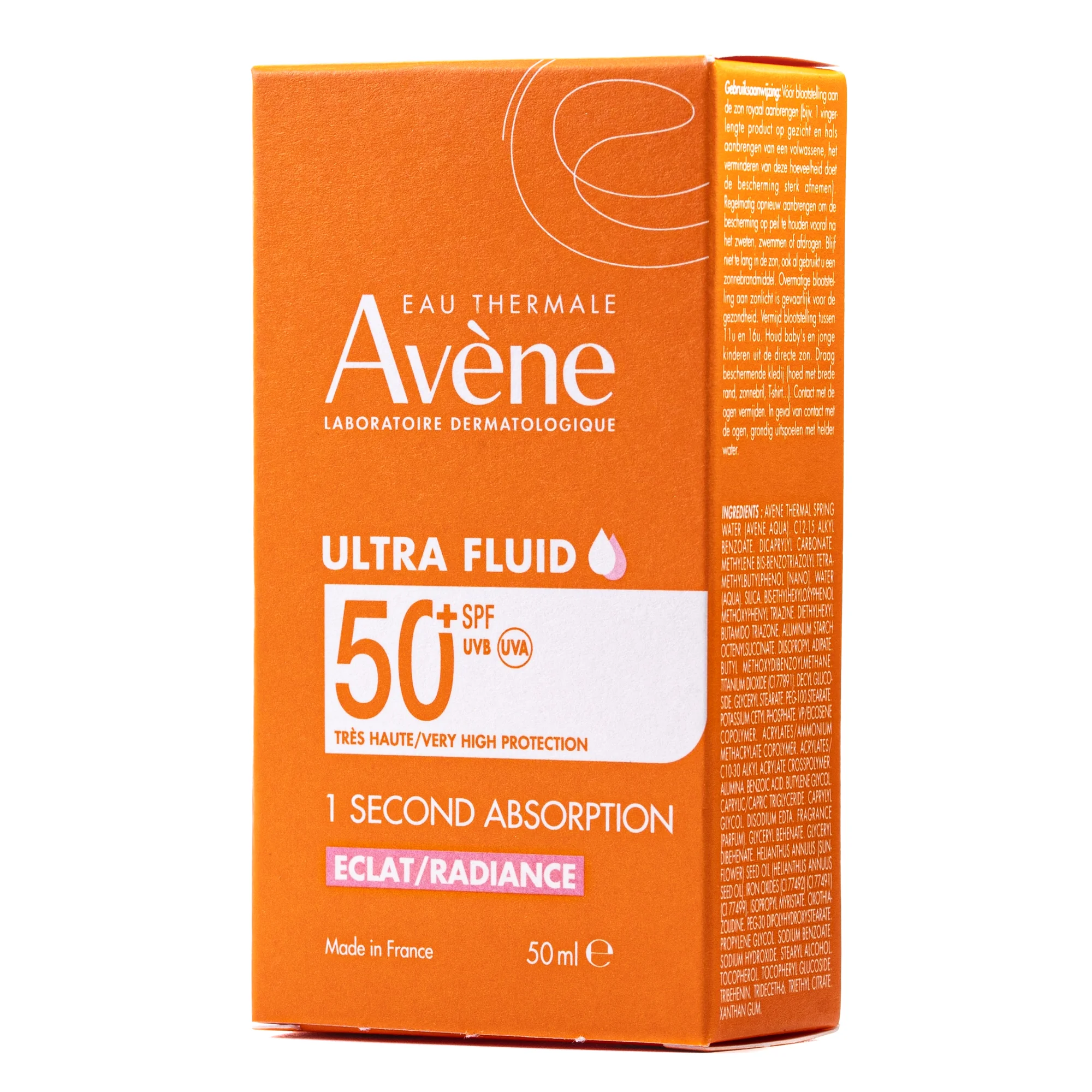 Сонцезахисний ультра-флюїд для обличчя Avene (Авен) Radiance SPF50+, 50 мл