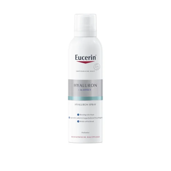 Спрей увлажняющий Eucerin (Эуцерин) с гиалуроном для чувствительной кожи, 150 мл