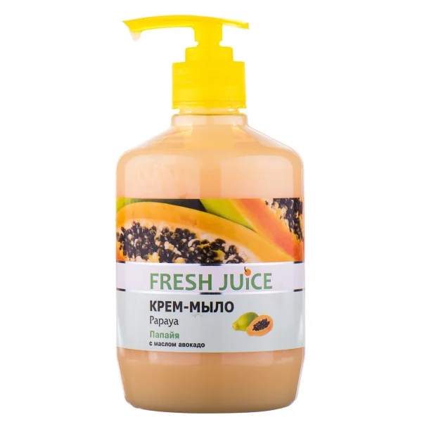 Крем-мыло Fresh Juice (Фреш Джус) с молочком авокадо/папая 460 мл