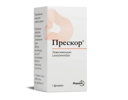Прескор концентрат для розчину для ін’єкцій по 2,5 мг/мл, 2,5 мл