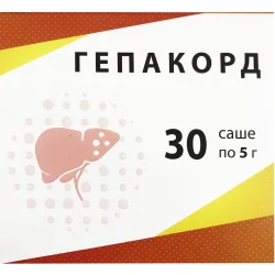 Гепакорд порошок для внутрішнього застосування у саше по 5 г, 30 шт.