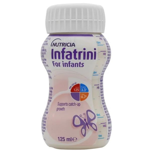 Энтеральное питание Инфатрини (Nutricia Infatrini) для детей массой тела до 9 кг, 125 мл