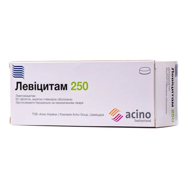 Левицитам 250 таблетки по 250 мг, 60 шт.