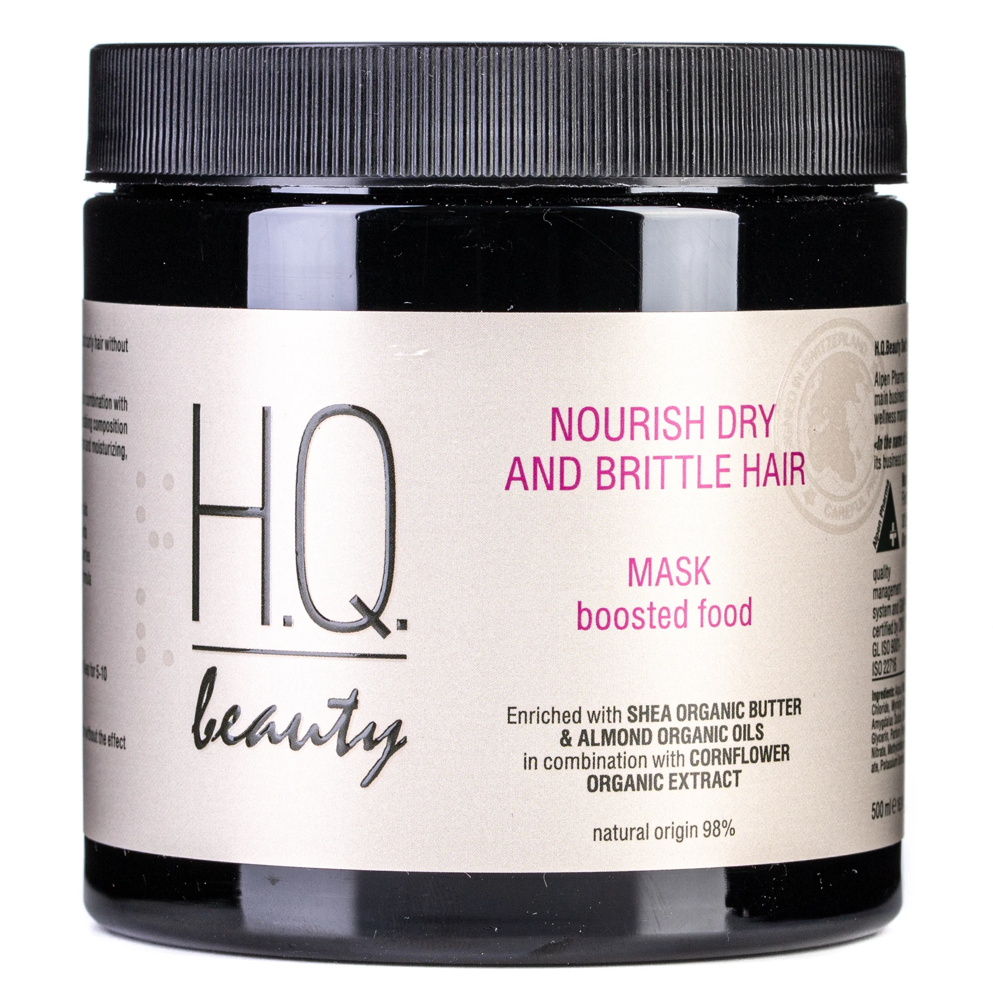 Маска для волосся H.Q.Beauty (Аш Кью Бьюті) Nourish для сухого та ламкого волосся, 500 мл