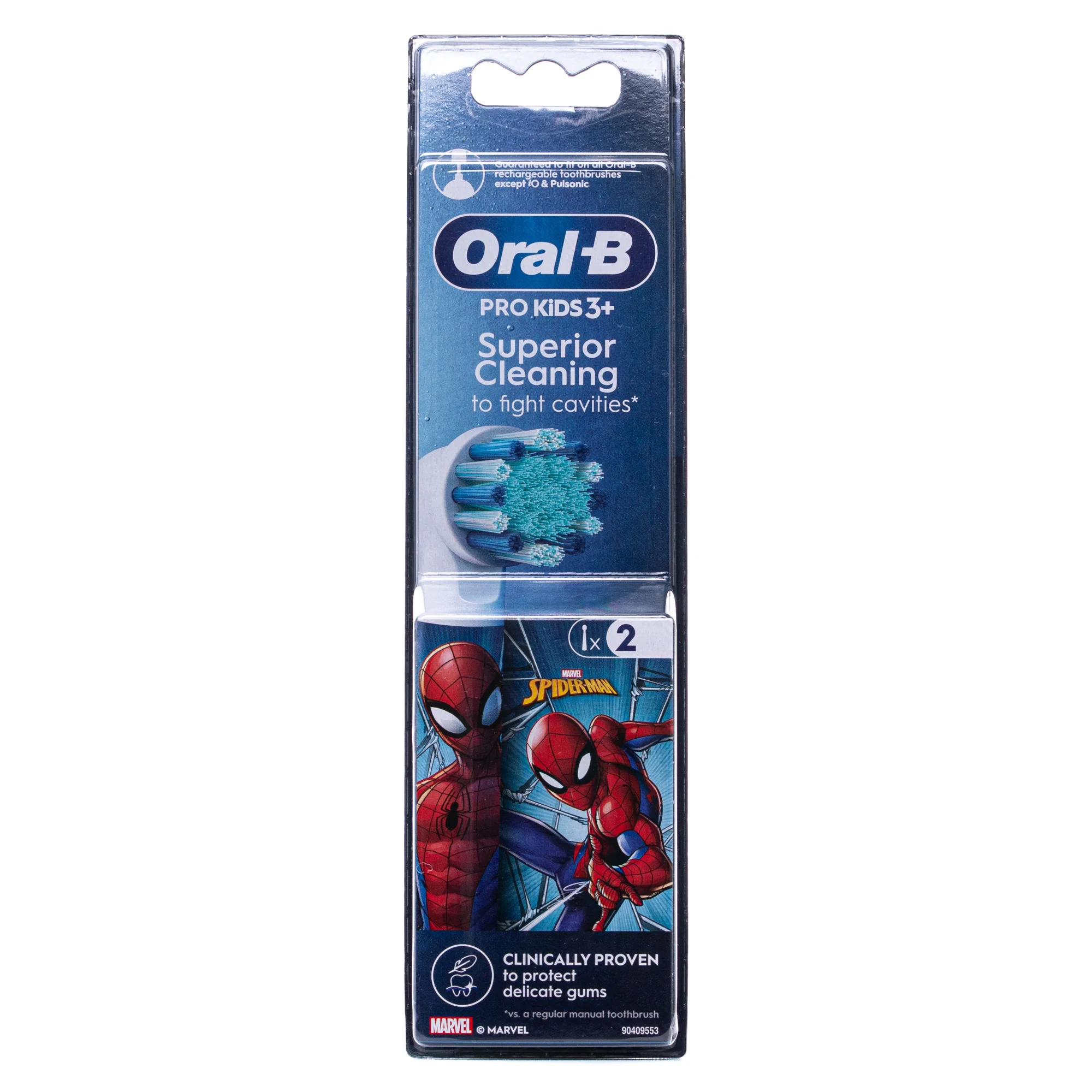 Насадки для дитячої електричної зубної щітки Oral-B (Орал-Б) Spider-Man, 2 шт.