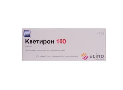 Кветирон таблетки по 100 мг, 10 шт.