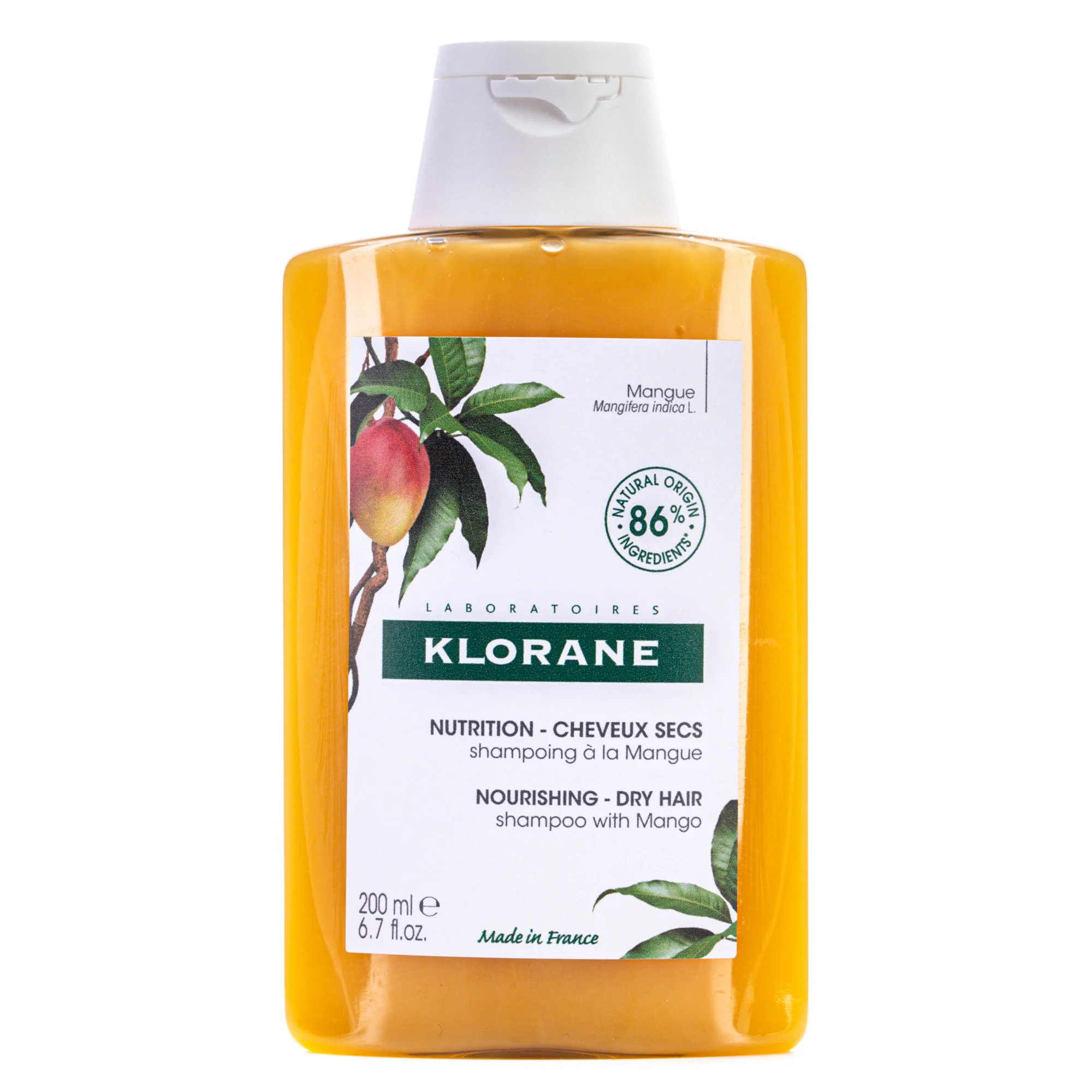 Шампунь для волосся KLORANE (Клоран) Манго, 200 мл