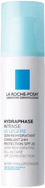 Увлажняющее средство La Roche-Posay Hydraphase UV Intense Light (Ля Рош-Посе Гидрафаз УФ Лайт) для нормальной и комбинированной кожи лица SPF 20, 50 мл