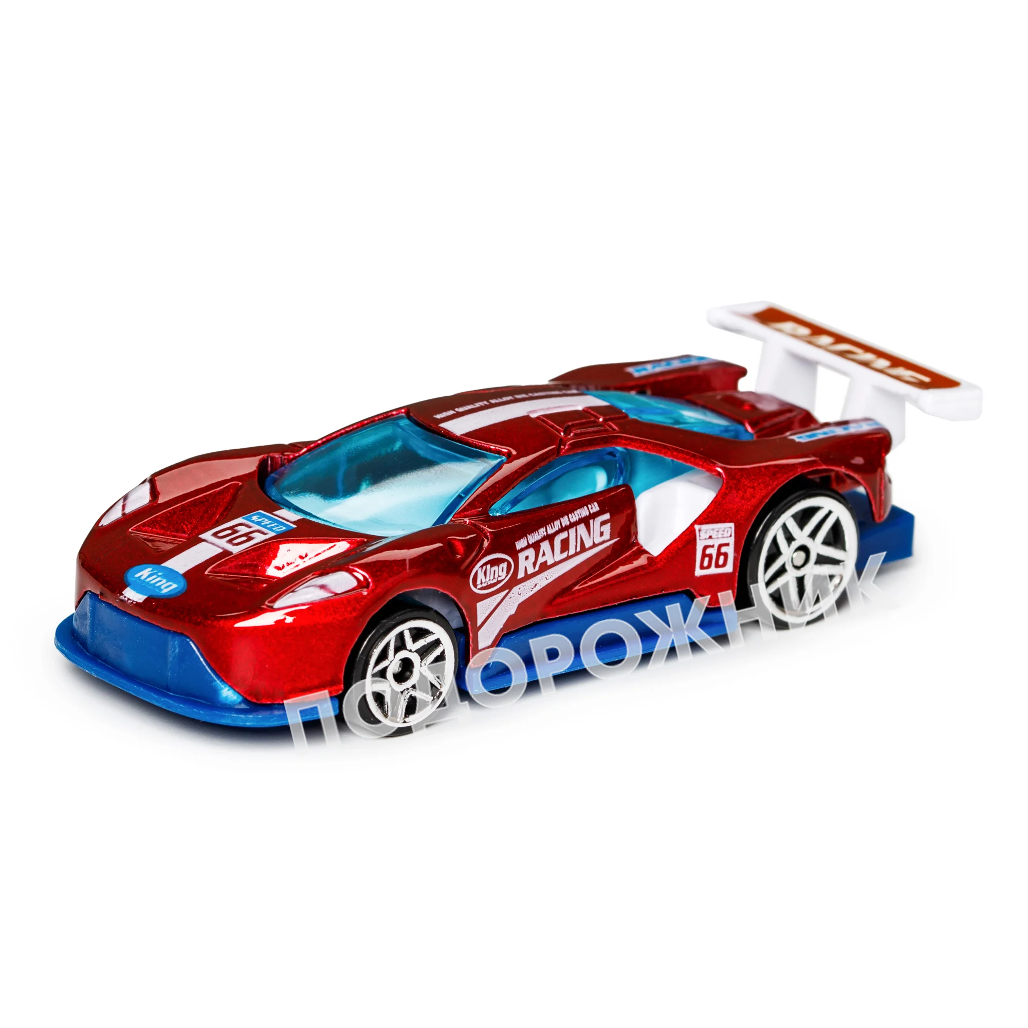 Машинка RevRace (РевРейс) рейсинг червоний, 1 шт.