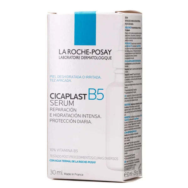 Сироватка для обличчя La Roche-Posay (Ля Рош-Позе) Цікапласт Б5 з пантенолом для відновлення та зволоження, 30 мл
