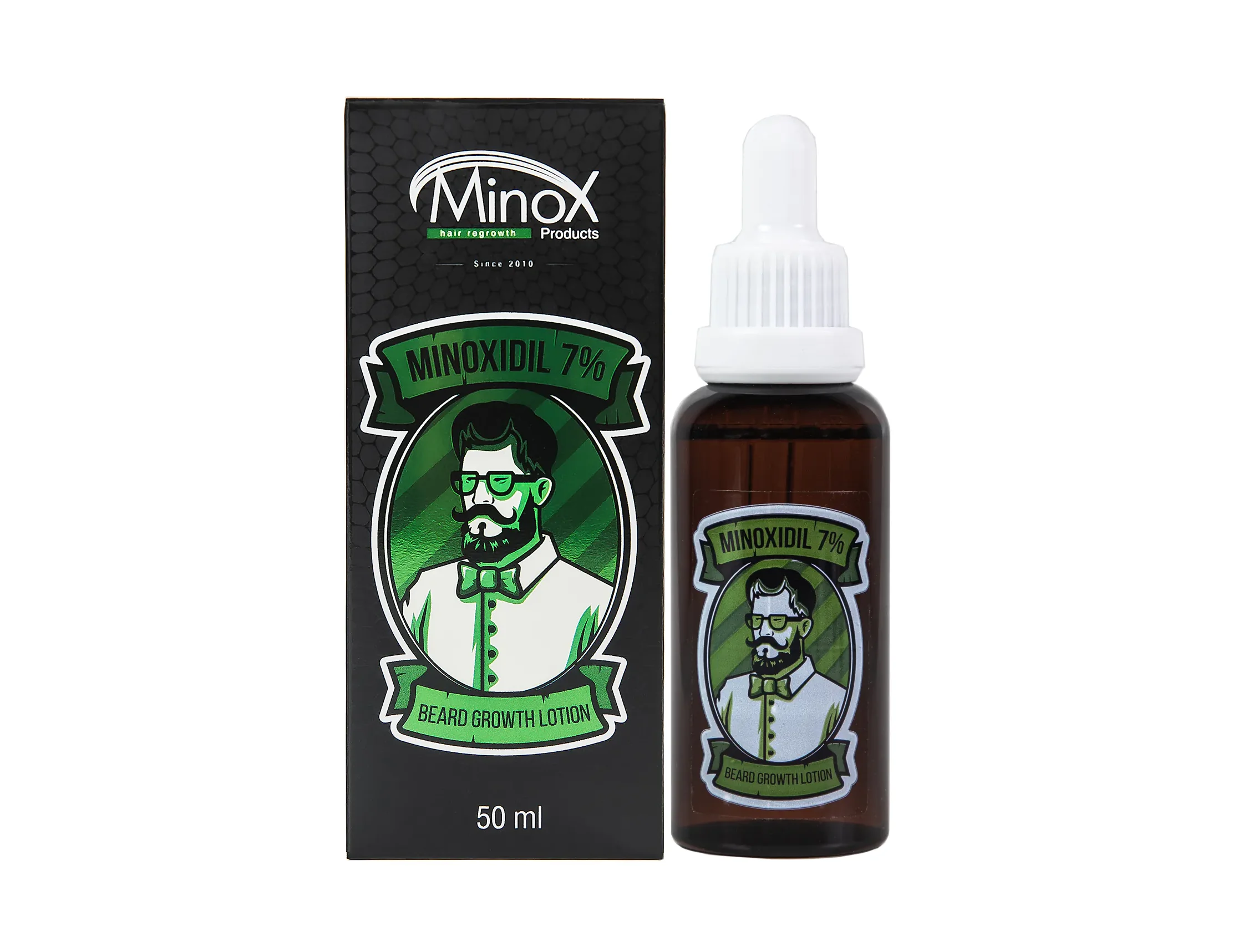 Лосьйон для росту бороди Minox (Мінокс) 7%, 50 мл