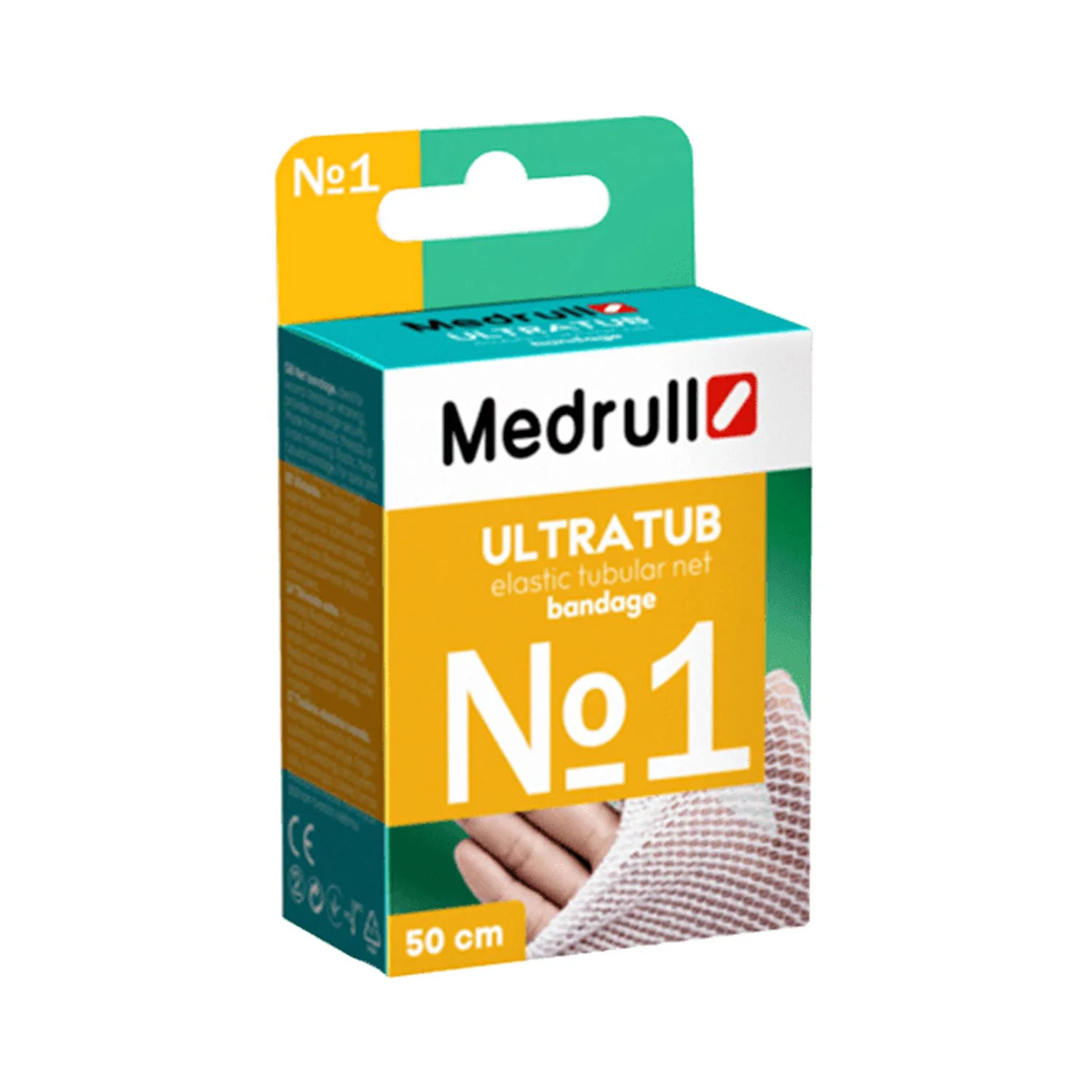 Бинт сiтчатий Medrull (Медрул) Ultratub 1,7 м х 50 см, 1 шт.