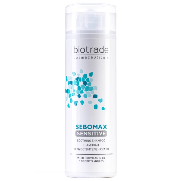 Шампунь Biotrade (Біотрейд) Sebomax Sensitive для чутливої шкіри голови, 200 мл