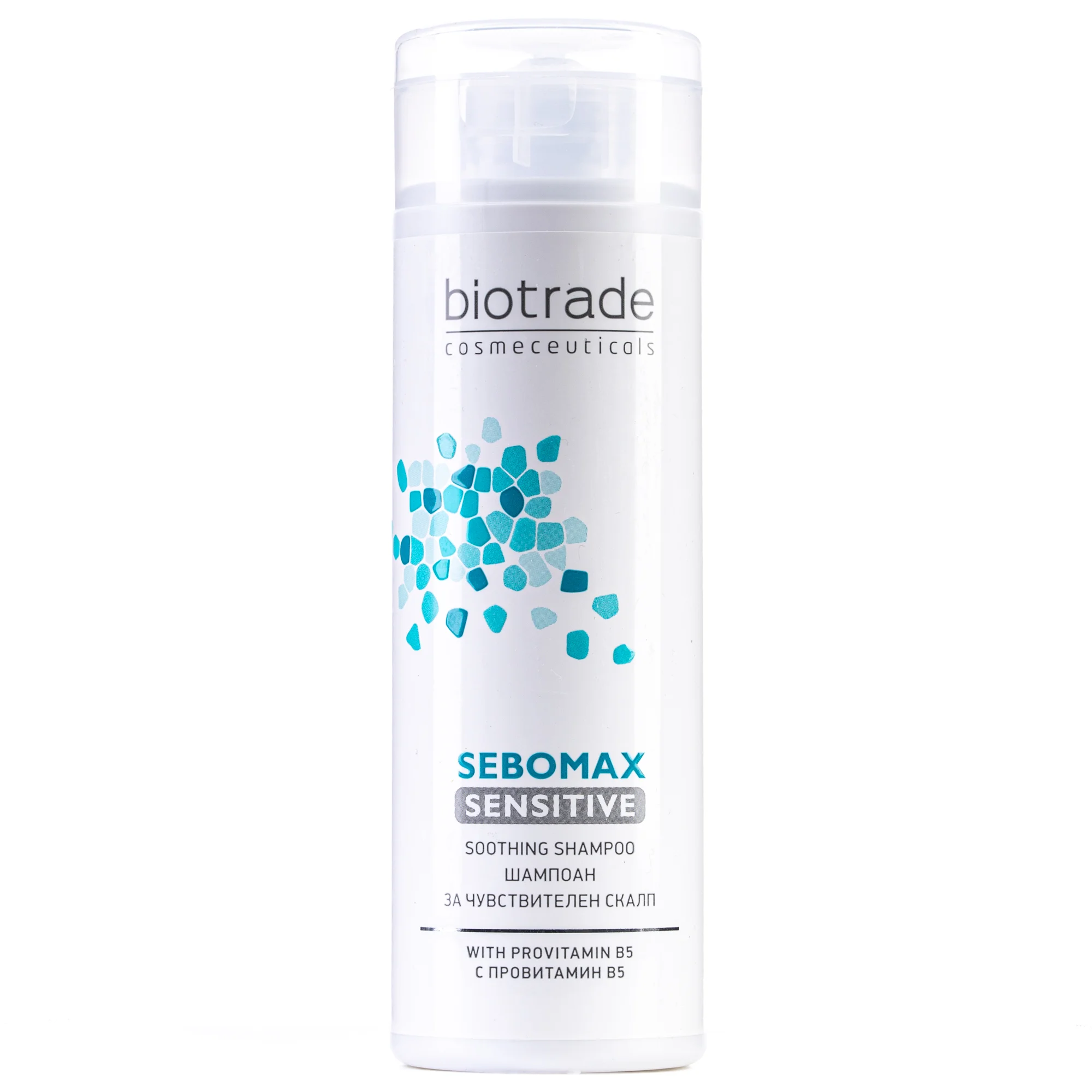 Шампунь Biotrade (Біотрейд) Sebomax Sensitive для чутливої шкіри голови, 200 мл