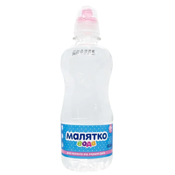 Питьевая вода для детей Малыш Спорт, 0,33 л