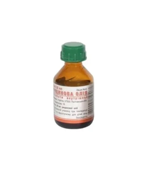 Рицинова олія, 30 мл - Лубнифарм