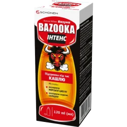 Базука Інтенс еліксир від кашлю флакон, 120 мл