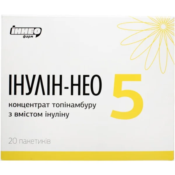 Инулин-НЕО 5 пакетики по 6 мг, 20 шт.