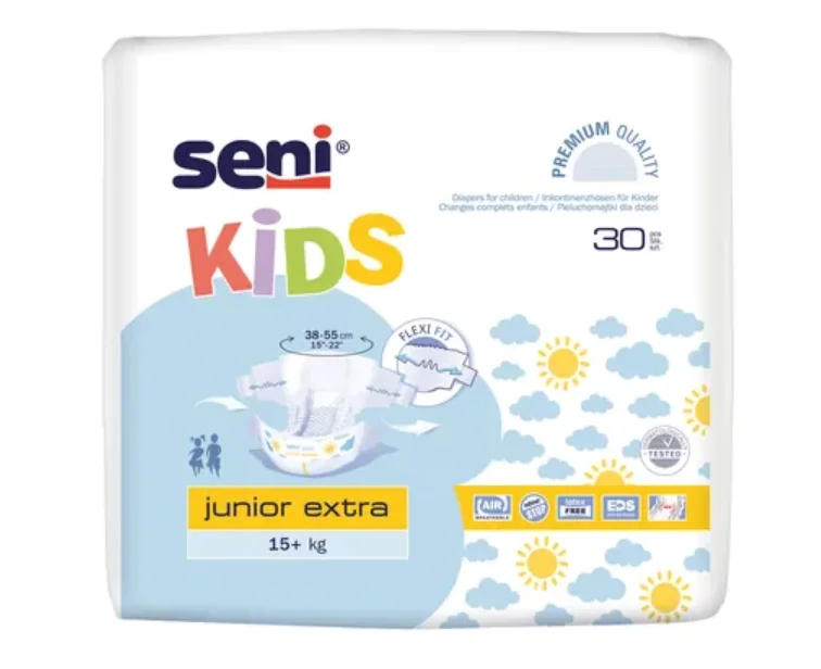 Підгузники для дітей Seni (Сені) Kids Junior extra, 30 шт.