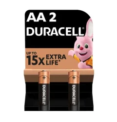 Батарейки Дюраселл (Duracell) Базік АА ЛР6, 2 шт.