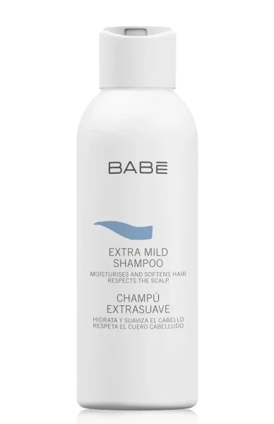 Шампунь для волосся Babe Laboratorios (Бабе Лабораторіос) екстрам'який, 100 мл Травел сайз