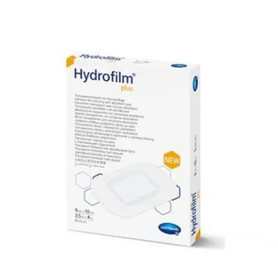 Пов’язка плівкова Hydrofilm (Гідрофілм) Plus прозора з подушечкою, 10 см*20 см, 1 шт.