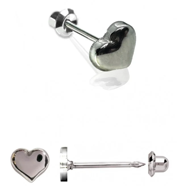 Сережки Inverness (Інвернес) Heart 5 мм, 1 пара