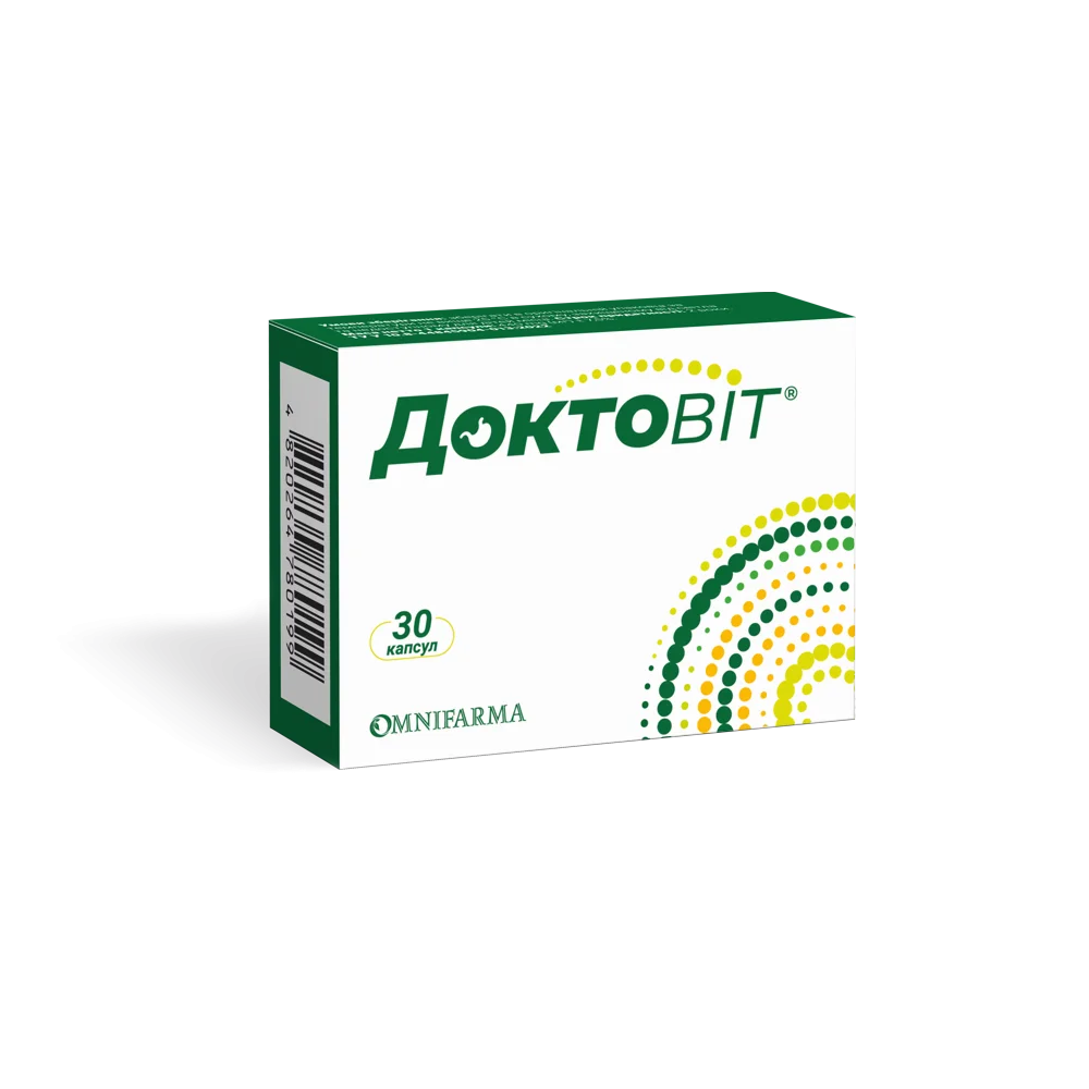 Доктовіт капсули 367,5 мг, 30 шт.