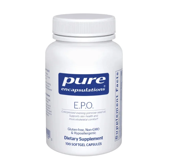Pure (П’юр) E.P.O. Олія примули вечірньої капсули по 500 мг, 100 шт.