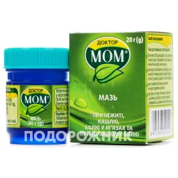 Доктор Мом мазь при застуді, 20 г