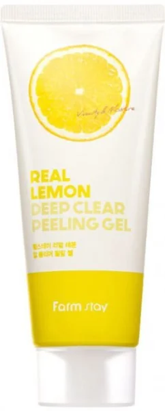 Гель-пілінг для очищення обличчя Фармстей лимон 100мл