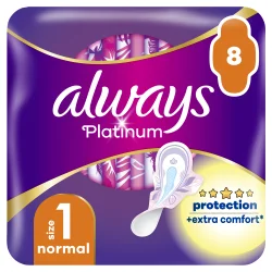 Прокладки Олвейс Ультра Платинум Коллекшн Нормал Плюс (Always Ultra Platinum Collection Normal Plus), 8 шт.