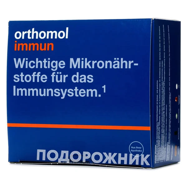 Ортомол Иммун (восстановление иммунной системы) таблетки + капсулы, курс на 30 дней