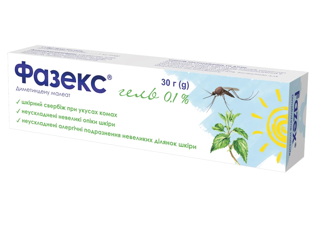 Фазекс гель по 0,1%, 30 г