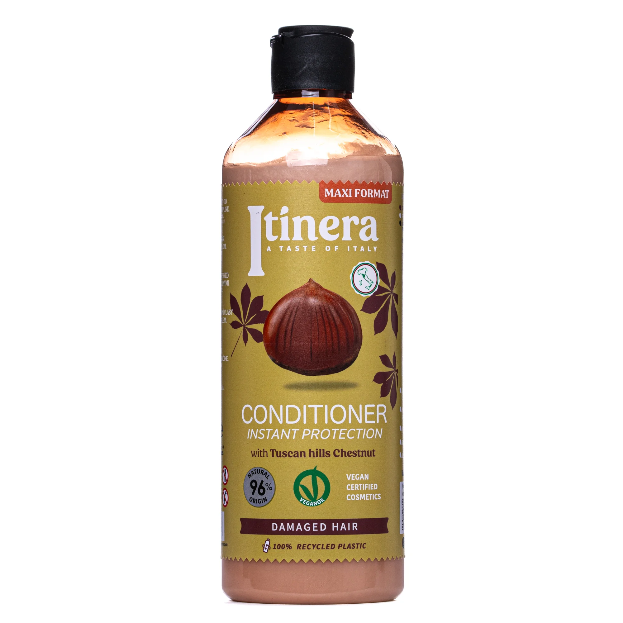 Кондиціонер для захисту волосся Itinera (Ітінера) з каштаном, 370 мл