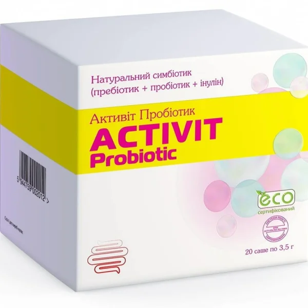 Пробиотик порошок для перорального раствора в саше-пакетах по 3,5 г, 20 шт.