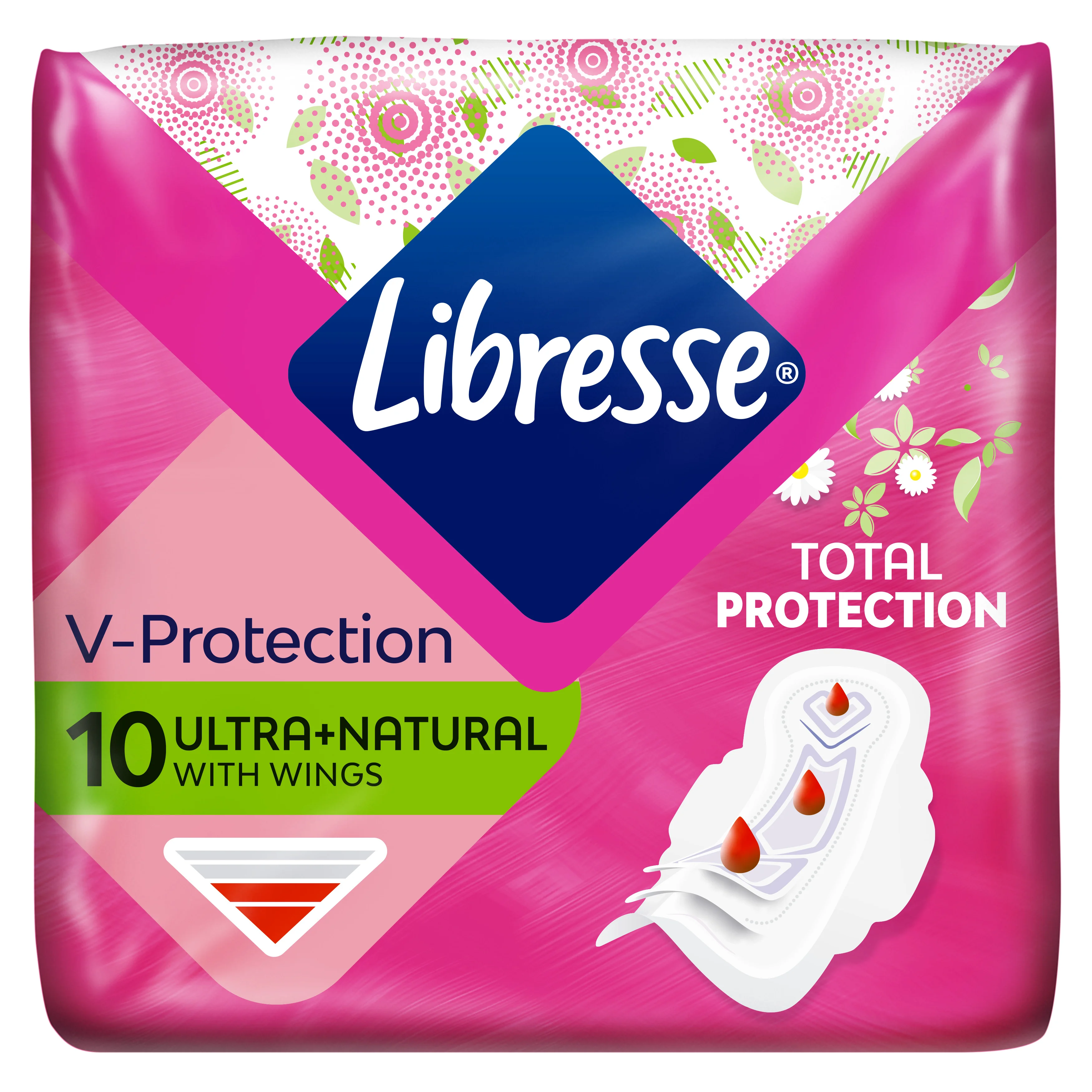 Прокладки Libresse (Лібресс) Ultra Normal Aloe Vera & Camomile, 10 шт.