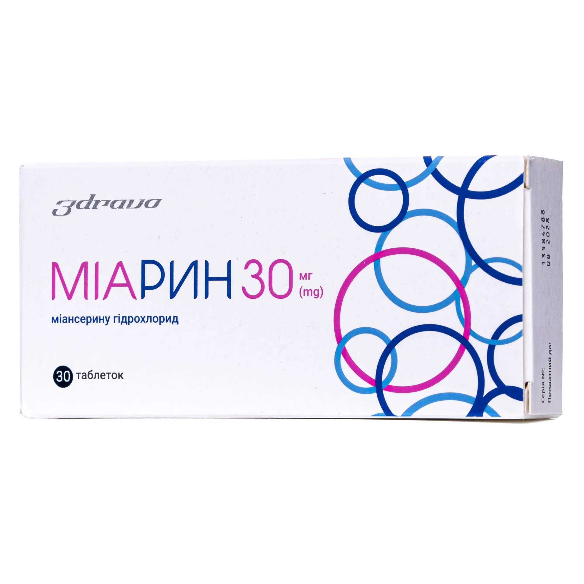 Міарин таблетки по 30 мг, 30 шт.