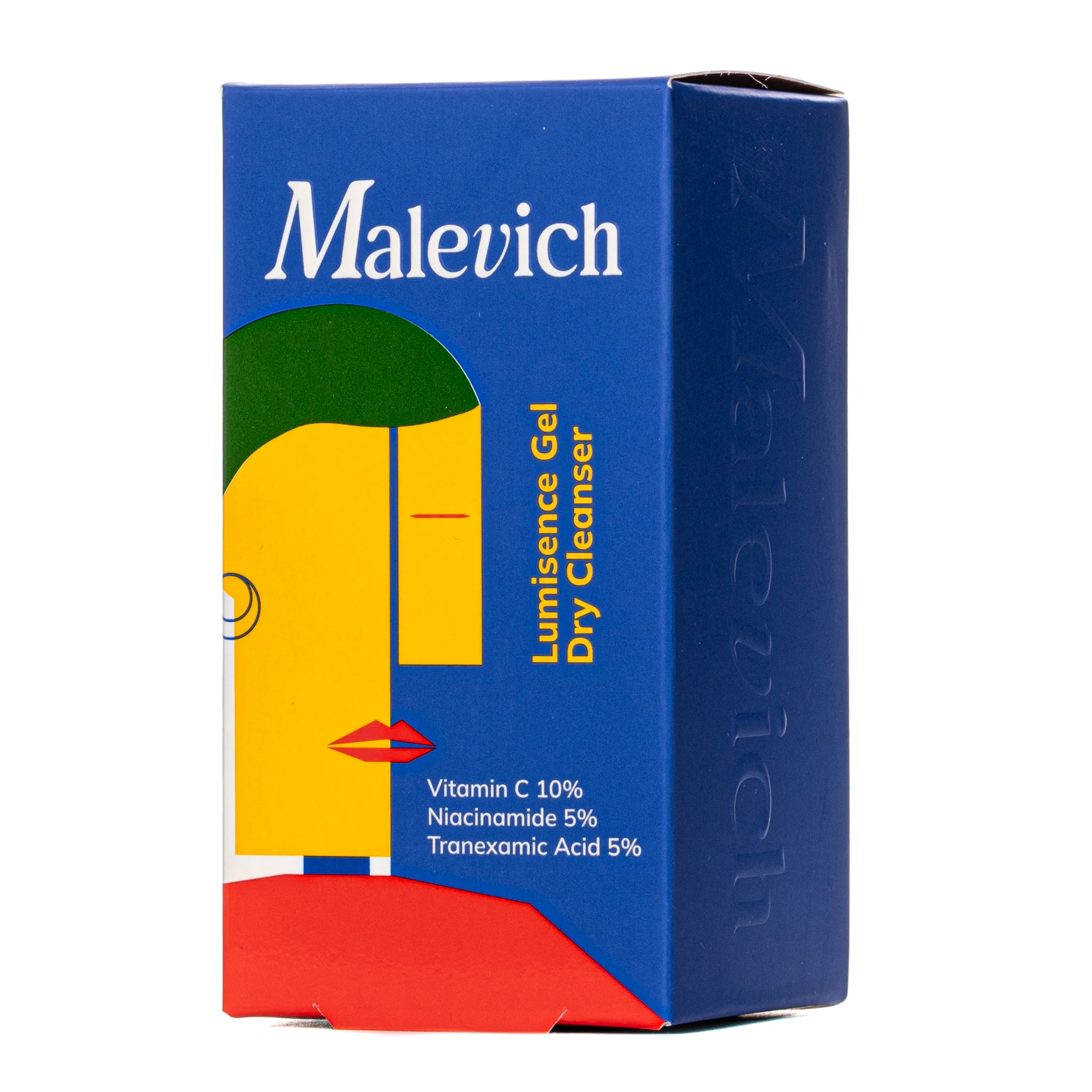 Гель для обличчя Malevich Dry (Малевич Сухий) очищувальний для сяяння шкіри, 60 мл