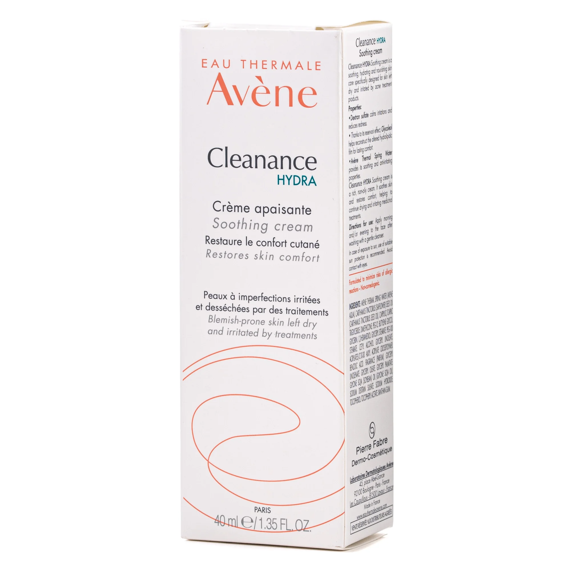 Крем для обличчя Avene (Авен) Cleanance Hydra, 40 мл