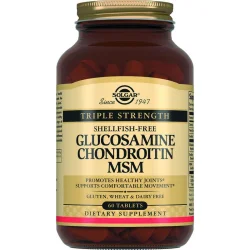 Солгар Комплекс Глюкозамін-Хондроїтин у таблетках, 60 шт.