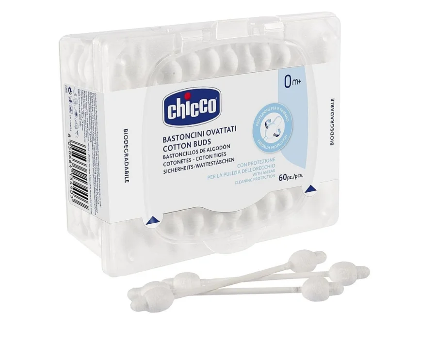 Ватні палички дитячі Chicolino (Чіколіно), 60 шт.