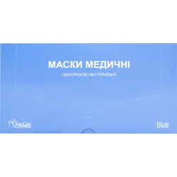 Маска медична одноразова н/стер. №50